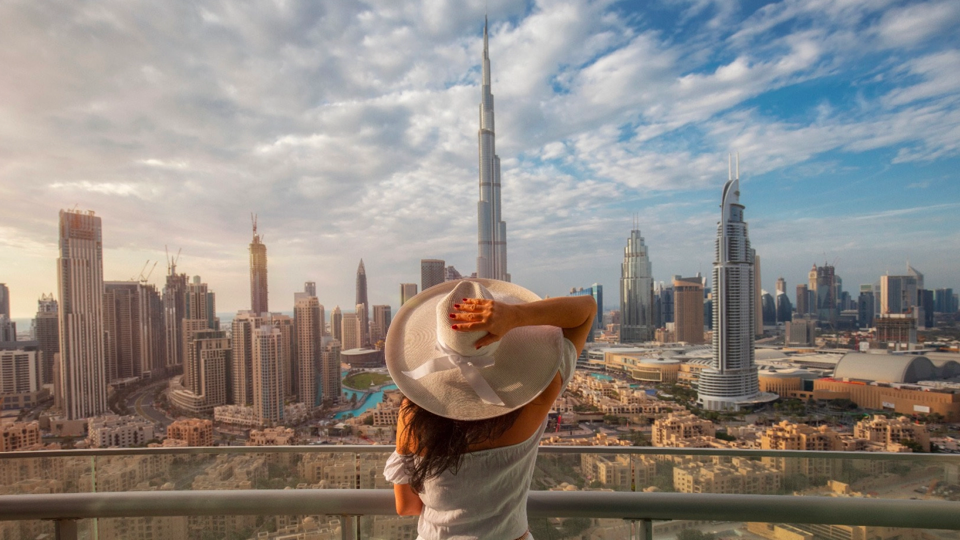Dubai lifestyle and luxury living skyline